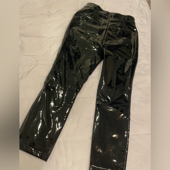 Babaton Caspian Vinyl Pant - Picture 3 of 5